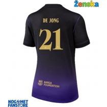 Barcelona Frenkie de Jong #21 Gostujuci Dres za Ženska 2026-27 Kratak Rukav